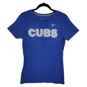 Nike Chicago Cubs Royal Blue T Shirt Women's Small